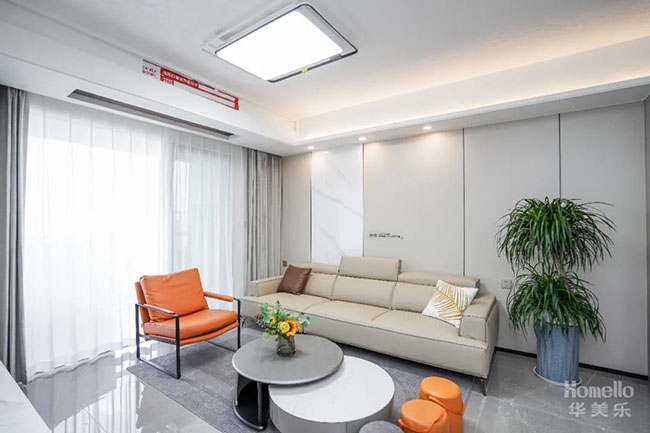 98㎡簡約風三居，家里這樣裝省心省錢又不易過時，滿滿的實用與高級感